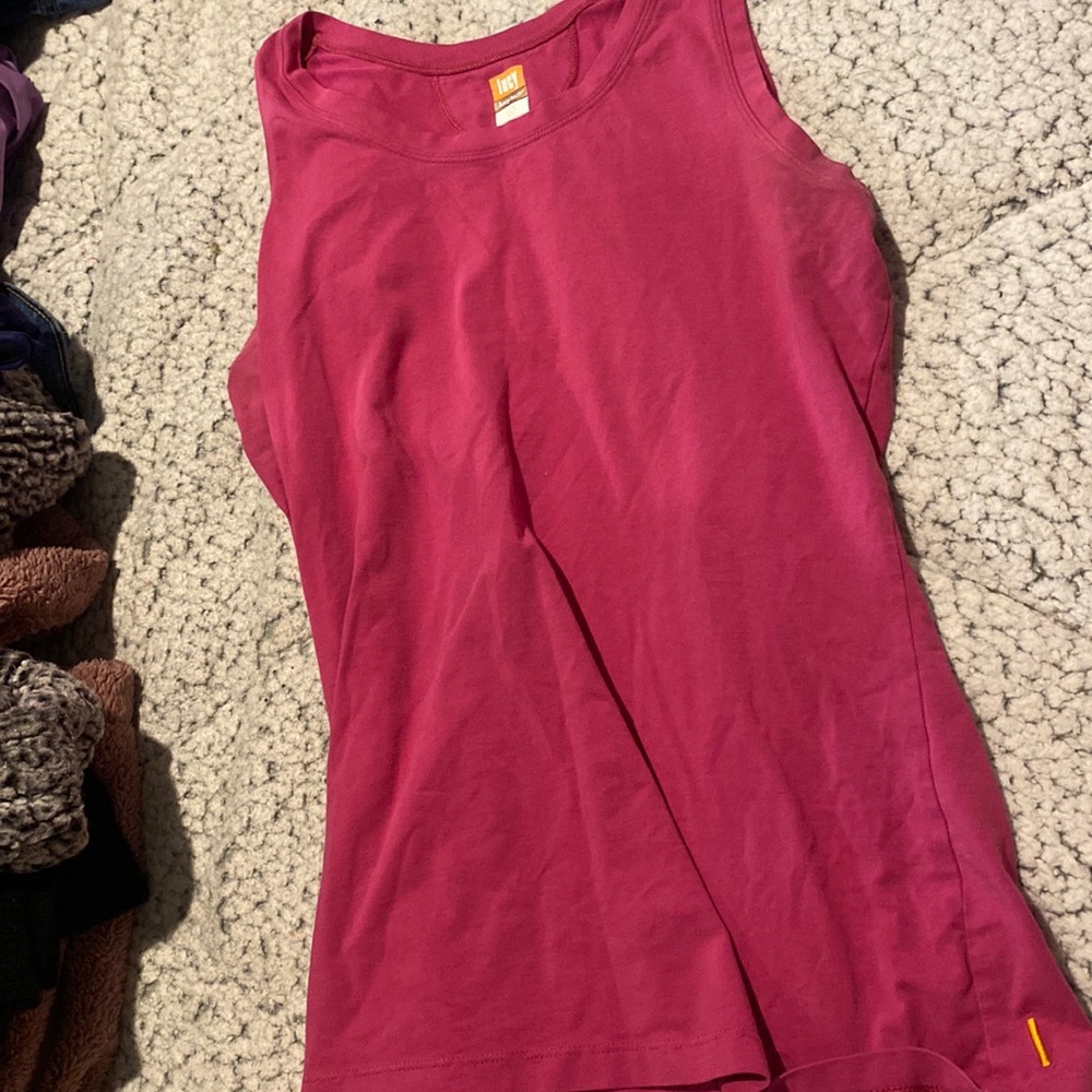 Lucy Tech pink tank top size large
